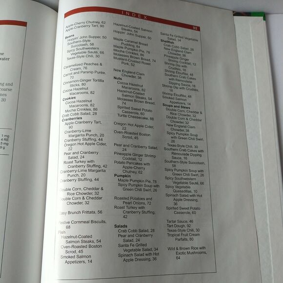 Diabetic Recipes For the Holidays -‎ Hardcover Cookbook - Vtg 1998 - Picture 8 of 12